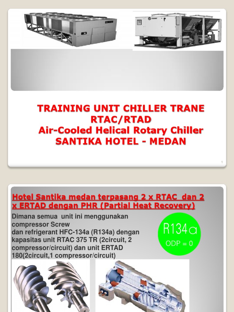 Kapasitas Chiller RTAC di Santika Medan | PDF