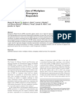 A systematic review of workplace violence against emergency medical service responders