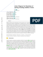 LIMDD: A Decision Diagram For Simulation of Quantum Computing Including Stabilizer States