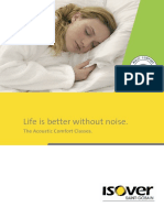 Life Is Better Without Noise.: The Acoustic Comfort Classes