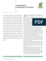 Cómo prepararse para el verano tras una primavera de bajo crecimiento pasturas