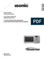 Panasonic NN-GD37HS Microwave