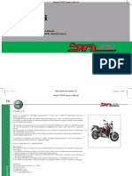 Benelli TNT25 Owners Manual