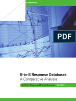 B-to-B Response Databases