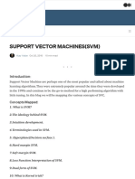 SUPPORT VECTOR MACHINES (SVM) - Introduction - All You Need To Know - by Ajay Yadav - Towards Data Science