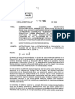 Circular No. 26 de 2020 - Salud Mental-Covid