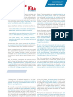 Programa Electoral Municipal Valencia PPCV 2011