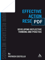 Effective Action Resesarch Developing Reflective Thinking and Practice Continuum Research Methods