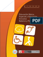 9 Educacion Basica Especial y Educacion Inclusiva Balance y Perspectivas
