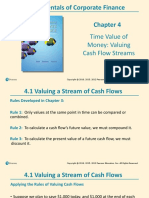Fundamentals of Corporate Finance: Time Value of Money: Valuing Cash Flow Streams