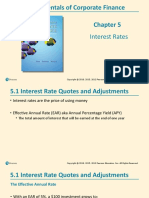 Fundamentals of Corporate Finance: Interest Rates