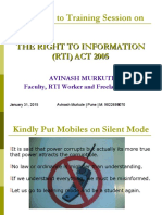 Right To Information Act, 2005