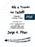 Armonía A Través Del Teclado Vol 1 Jorge Pitari Rev2021