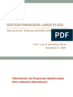 GESTION FINANC Valoracion Empresa ALTERNATIVOS