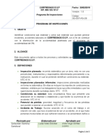 SG SST PG 08 Programa de Inspecciones