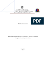 Avaliação de equações de vazão e coeficientes de descarga para vertedores triangular e circular