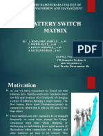 Battery Switch Mattrix