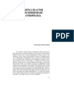 CALDEIRA_1988_A Presença Do Autor e a Pós-modernidade Em Antropologia