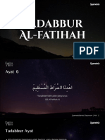 Day-9-Tadabur Al Fatihah II