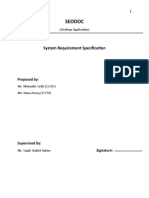 Seodoc: System Requirement Specification