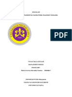 Makalah Analisis Resiko Kualitatif Dan Analisis Resiko Kuantitatif, Sistematika