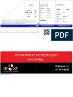 Web Boarding Pass Details