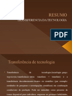 Apresentação Transferencia Da Tecnologia