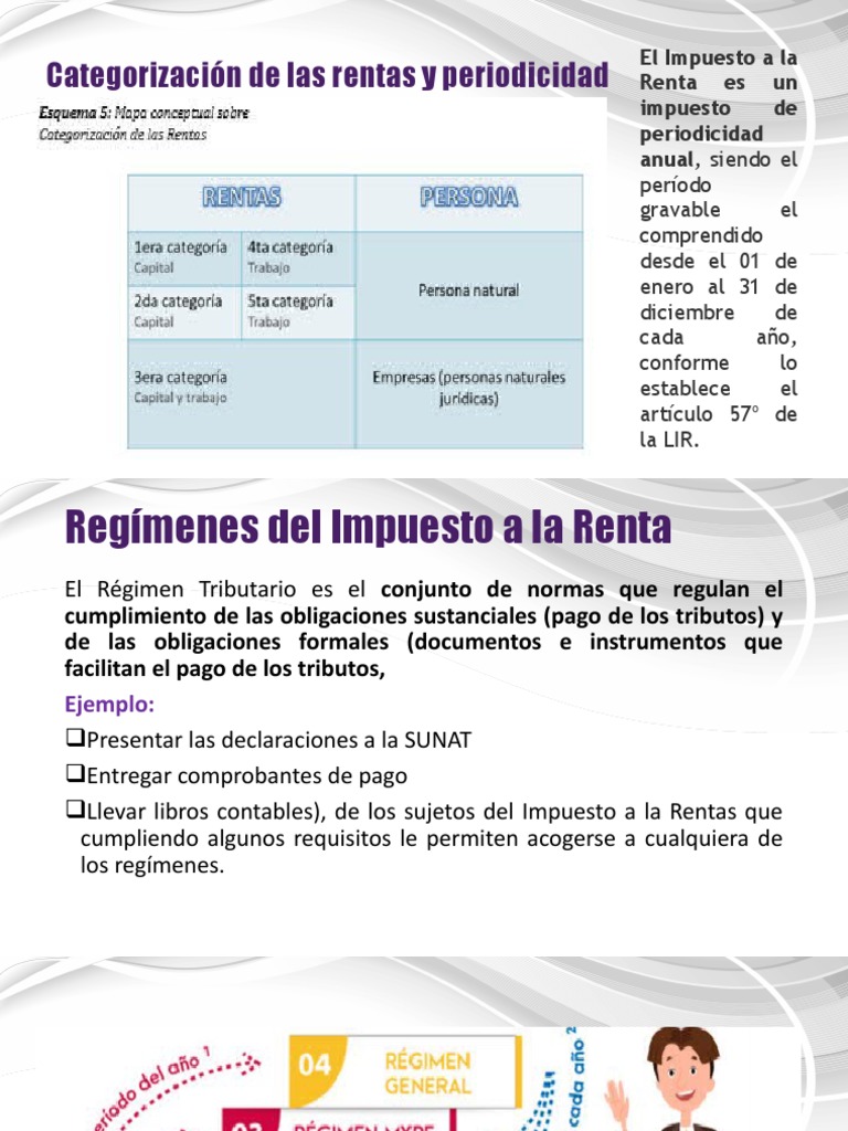 Diapositivas Cuarta Clase | PDF | Impuesto sobre la renta | Impuestos