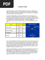 Navigation Lights