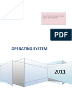 (OS) Operating System