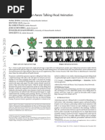 Makeittalk: Speaker-Aware Talking-Head Animation