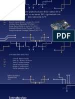 Seguimiento de Perturbaciones de La Calidad de La Energía Basado en Un Sensor FPGA Patentado Con Sincronización GPS