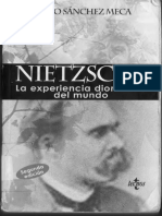 Diego Sánchez Meca - Nietzsche_ La Experiencia Dionisíaca Del Mundo-Editorial Tecnos (2006) (1)