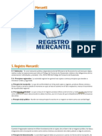 Registro Mercantil Guatemala funciones principios obligaciones