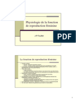 Physiologie de La Fonction