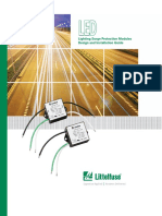 Littelfuse LED Lighting SPD Module Design and Installation Guide PDF