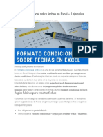 Formato Condicional Sobre Fechas en Excel