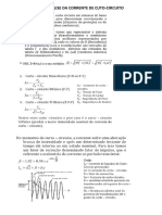 CURTO-CIRCUITO - dimensionamento da proteção - TRAFO e CABOS V2