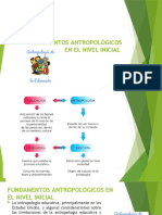 Fundamentos Antropológicos en El Nivel Inicial 08-11