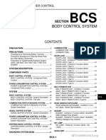 BCS -   BODY CONTROL SYSTEM