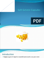 Soft Gelatin Capsules