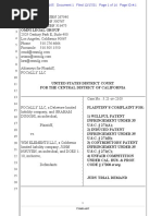 Mindgeek Pornhub Lawsuit 2021.06.17 - Dkt. 001 - Complaint | PDF ...