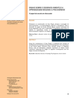 Ensaio Sobre O Desenvolvimento E A Aprendizagem Segundo A Psicogênese