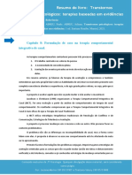 Capítulo 8 Formulação de Caso Na Terapia Comportamental Integrativa