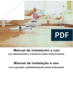 Manual de Instrução Do Emissor de Calor Ceramico Esp y Por 200817 600987 Da HJM
