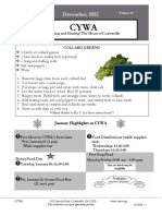 Cywa Newsletter 2022-01 English v2