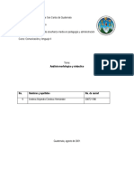 Analisis Morfologico y Sintactico, Parcial I