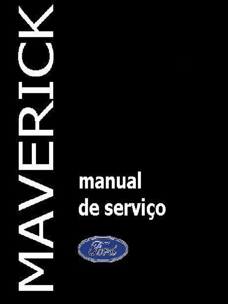 Ford Maverick Service Manual PDF