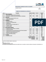 Presupuesto #186 - 2021 Construcción Del Lavadero de Botas - Bellavista