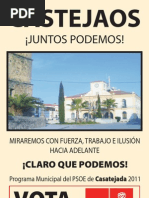 CASATEJADA  PROGRAMA  PSOE 2011
